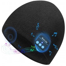 Bluetooth Beanie,Best Gifts for Men/Women,Bluetooth Hat Wireless Headphones Headset Music Hat for Outdoor Sports,Running, Skating, Christmas Tech Birthday Gifts for Women Mom Her Men Teen Boys Girls